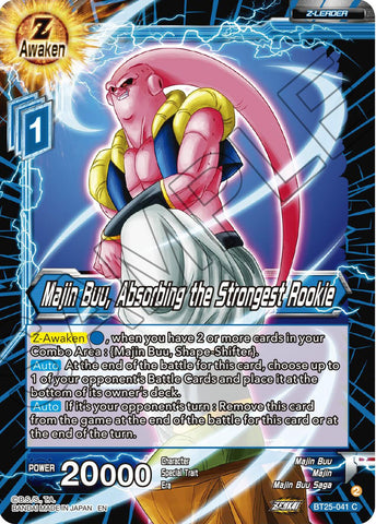 Majin Buu, Absorbing the Strongest Rookie (BT25-041) [Legend of the Dragon Balls] 