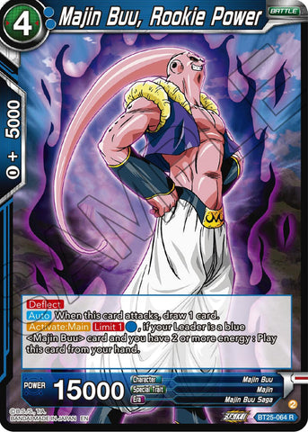 Majin Buu, Rookie Power (BT25-064) [Legend of the Dragon Balls] 
