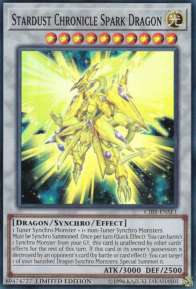 Stardust Chronicle Spark Dragon [CIBR-ENSE1] Super Rare 