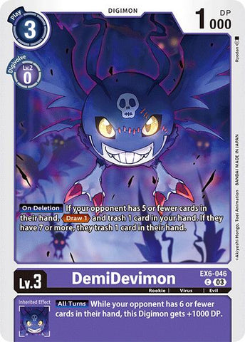 DemiDevimon [EX6-046] [Infernal Ascension] 