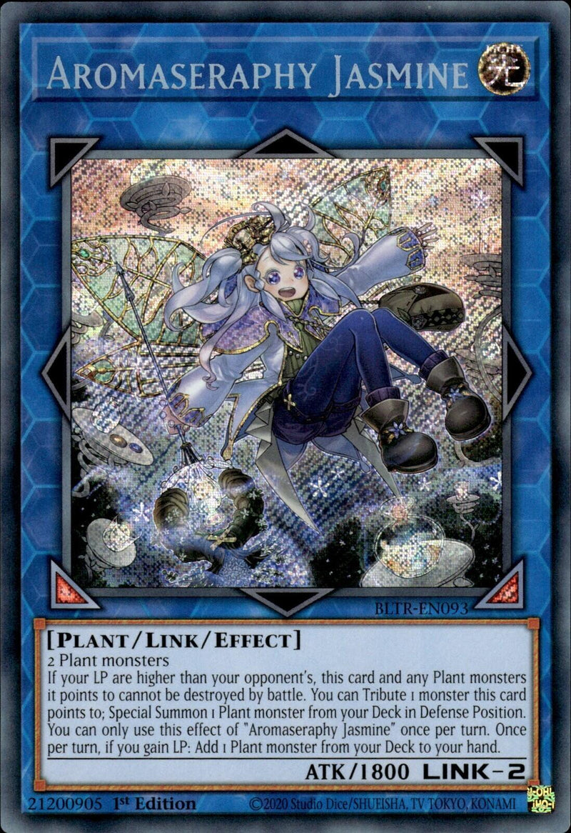 Aromaseraphy Jasmine [BLTR-EN093] Secret Rare 