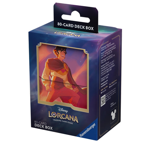 Disney Lorcana: Deck Box (Aladdin - Heroic Outlaw) 