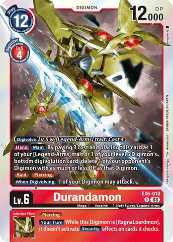 Durandamon [EX6-010] [Infernal Ascension] 