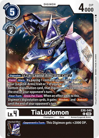 TiaLudomon [EX6-040] [Infernal Ascension] 