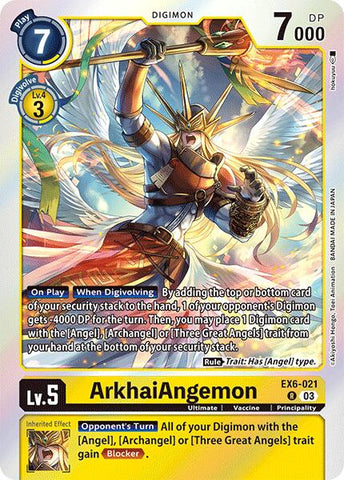 ArkhaiAngemon [EX6-021] [Infernal Ascension] 