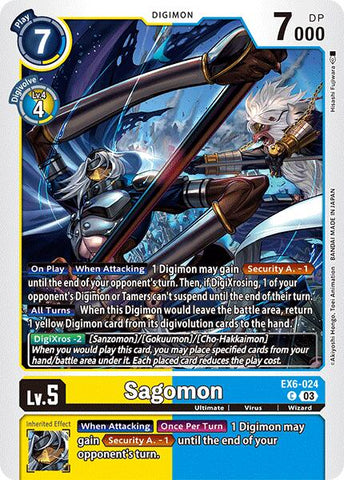 Sagomon [EX6-024] [Infernal Ascension] 