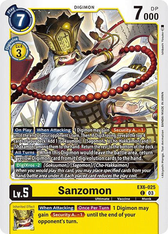 Sanzomon [EX6-025] [Infernal Ascension] 