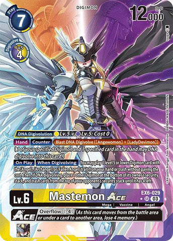 Mastemon ACE [EX6-029] (Alternate Art) [Infernal Ascension] 