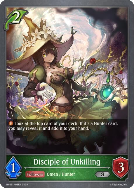 Disciple of Unkilling - P03EN (Foil) (BP05-P03EN) [Omens Eternal]