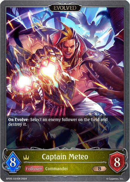 Captain Meteo (Evolved) (BP05-031EN) [Omens Eternal]