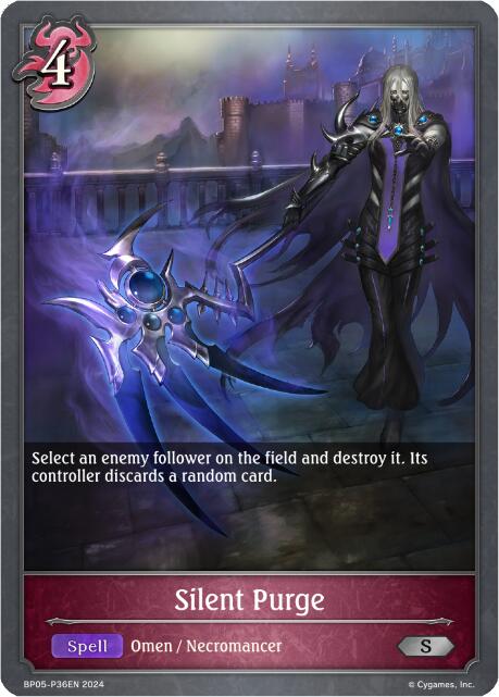 Silent Purge - P36EN (Foil) (BP05-P36EN) [Omens Eternal]