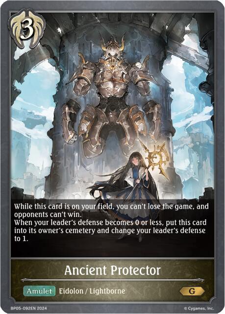 Ancient Protector (BP05-092EN) [Omens Eternal]