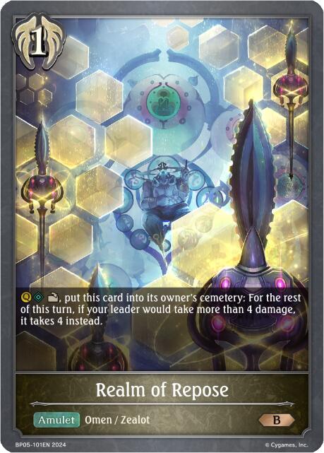 Realm of Repose (BP05-101EN) [Omens Eternal]