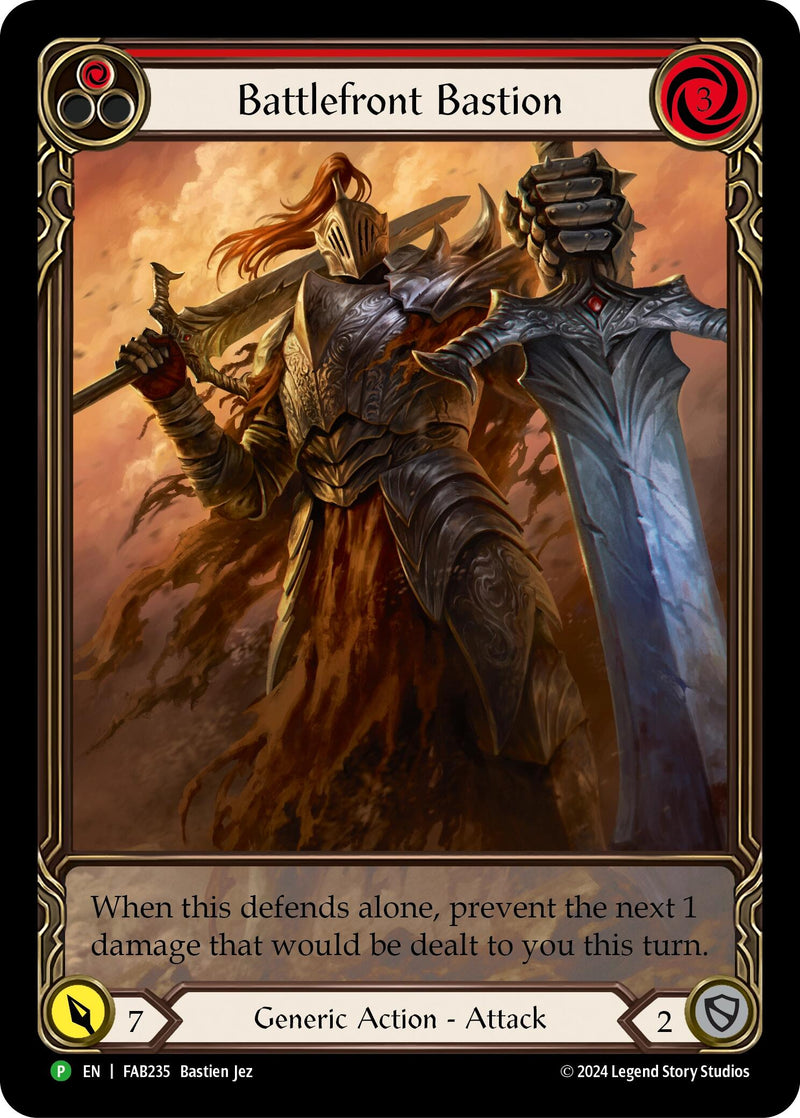 Battlefront Bastion [FAB235] (Promo) Rainbow Foil 