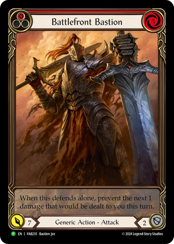Battlefront Bastion [FAB235] (Promo) Rainbow Foil 