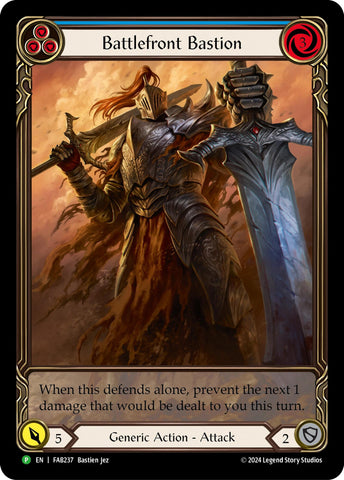 Battlefront Bastion [FAB237] (Promo) Rainbow Foil 