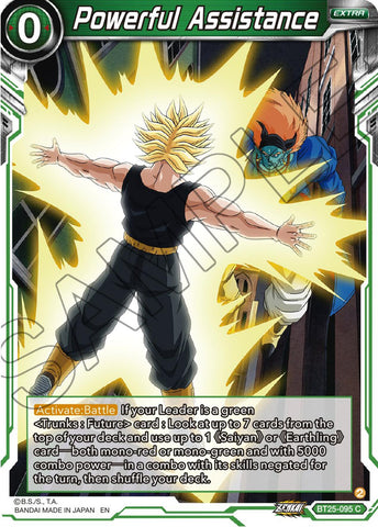 Powerful Assistance (BT25-095) [Legend of the Dragon Balls] 