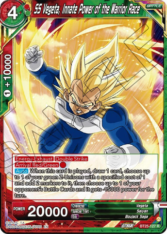 SS Vegeta, Innate Power of the Warrior Race (BT25-127) [Legend of the Dragon Balls] 