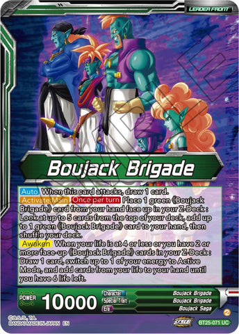 Boujack Brigade // Boujack, Crashing the Tournament (BT25-071) [Legend of the Dragon Balls] 