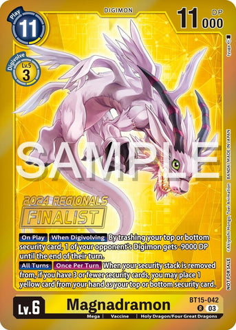 Magnadramon [BT15-042] (2024 Regionals Finalist) [Exceed Apocalypse] 