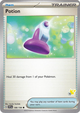 Potion (188/192) (Pikachu Stamp #15) [Battle Academy 2024] 