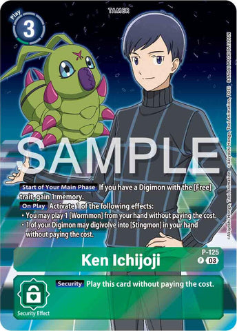 Ken Ichijoji [P-125] (Digimon Adventure 02: The Beginning Set) [Promotional Cards] 
