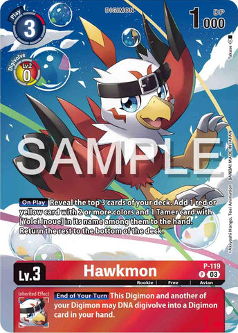 Hawkmon [P-119] (Digimon Adventure 02: The Beginning Set) [Promotional Cards] 
