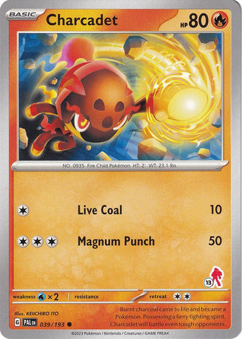 Charcadet (039/193) (Armarouge Stamp #13) [Battle Academy 2024] 