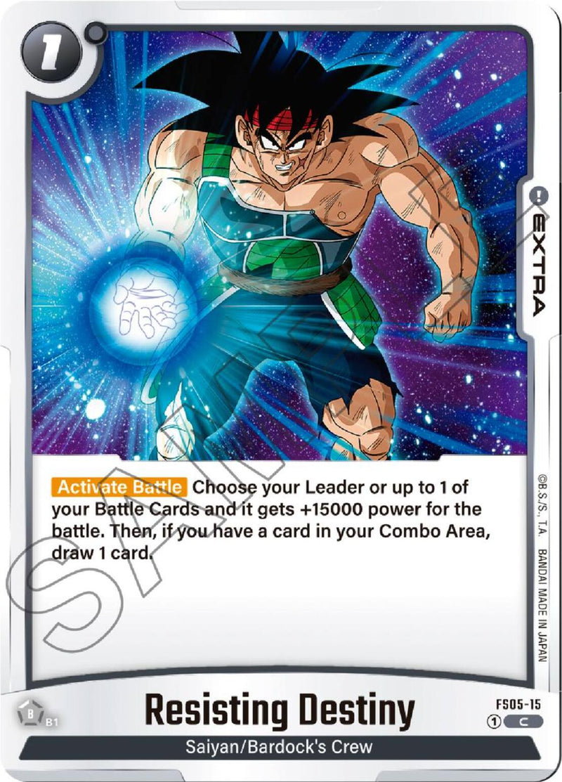 Resisting Destiny [Starter Deck 5: Bardock]