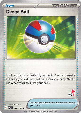 Great Ball (183/193) (Armarouge Stamp #43) [Battle Academy 2024] 