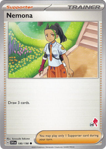 Nemona (180/198) (Armarouge Stamp #28) [Battle Academy 2024] 