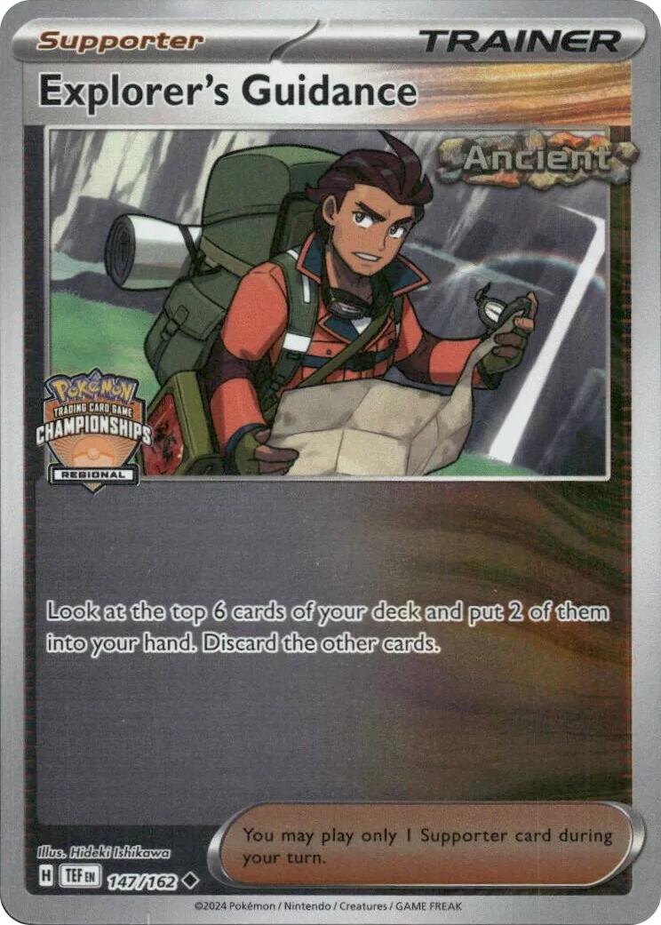Explorer's Guidance (147/162) (2023 Regional Championships) [League &amp; Championship Cards] 