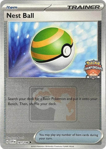 Nest Ball (181/198) (2024 Europe Championships) [League &amp; Championship Cards] 