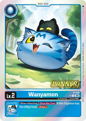 Wanyamon [P-148] (Store Tournament 2024 Jul. – Sep. Winner Pack) [Promotional Cards] 