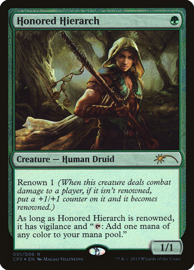 Honored Hierarch [Magic Origins Clash Pack] 
