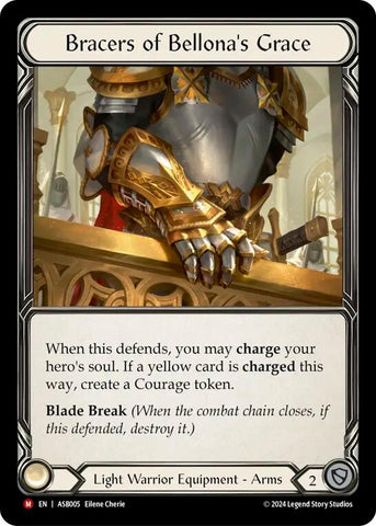 Bracers of Bellona's Grace [ASB005] (Armory Deck: Boltyn) Rainbow Foil 