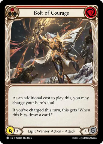 Bolt of Courage (Red) [ASB008] (Armory Deck: Boltyn) 