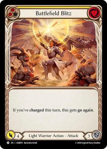 Battlefield Blitz (Yellow) [ASB019] (Armory Deck: Boltyn) 