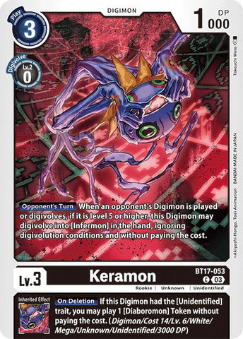 Keramon [BT17-053] [Secret Crisis] 