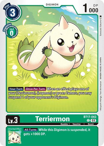 Terriermon [BT17-043] [Secret Crisis] 