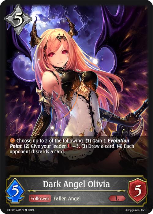 Dark Angel Olivia (GFB01a-015EN) [GFB01: Gloryfinder Bundle 01: Guide to Glory]