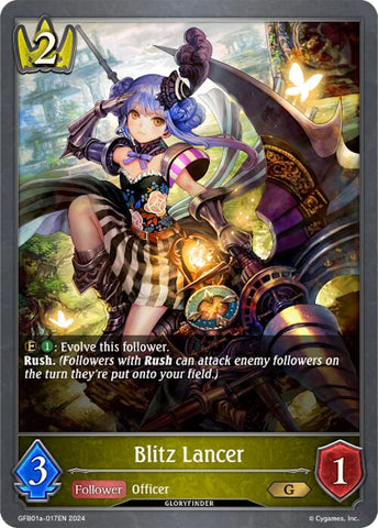 Blitz Lancer (GFB01a-017EN) [GFB01: Gloryfinder Bundle 01: Guide to Glory] 