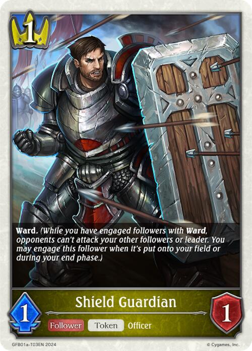 Shield Guardian (GFB01a-T03EN) [GFB01: Gloryfinder Bundle 01: Guide to Glory] 