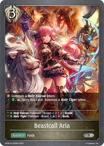 Beastcall Aria (GFB01d-053EN) [GFB01: Gloryfinder Bundle 01: Guide to Glory] 