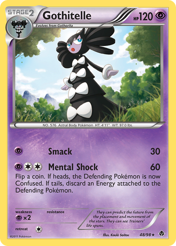 Gothitelle (48/98) [Black &amp; White: Emerging Powers] 