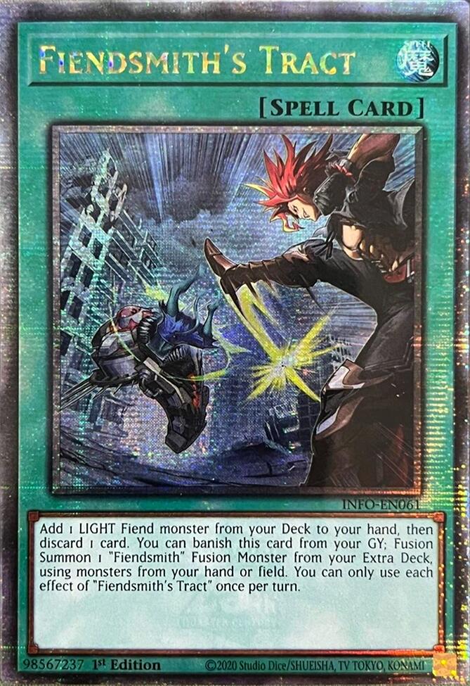 Fiendsmith's Tract (Quarter Century Secret Rare) [INFO-EN061] Quarter Century Secret Rare 