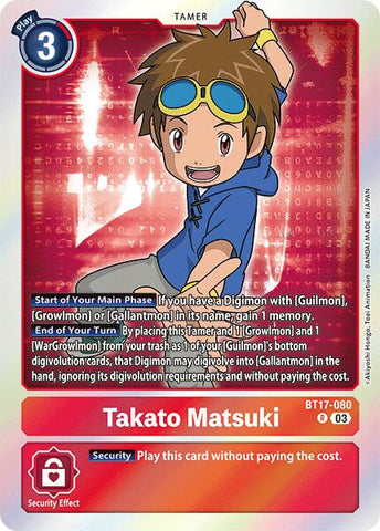 Takato Matsuki [BT17-080] [Secret Crisis] 