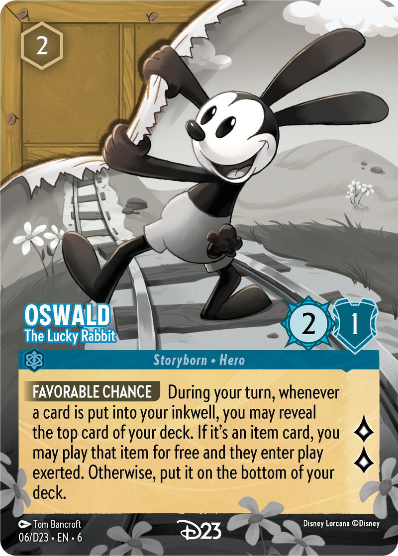 Oswald - The Lucky Rabbit (6) [D23 Promos]