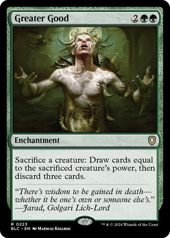 Greater Good [Bloomburrow Commander] 