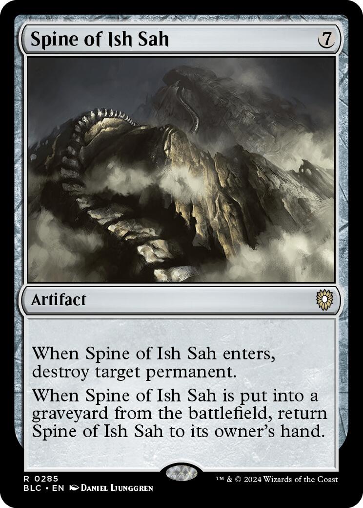Spine of Ish Sah [Bloomburrow Commander] 